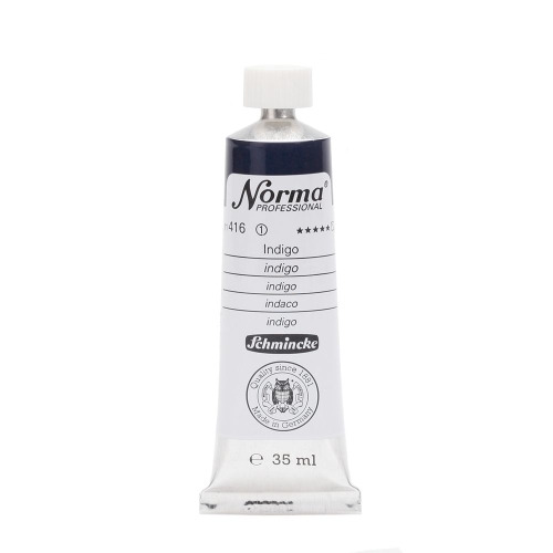 Norma oil paint 35 ml, indigo (g.p. 1L=225,42€)